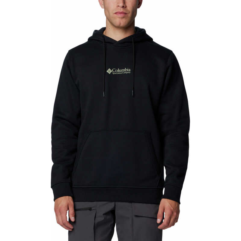 Men's Meridian Creek Hoodie Black, Csc Center Chest