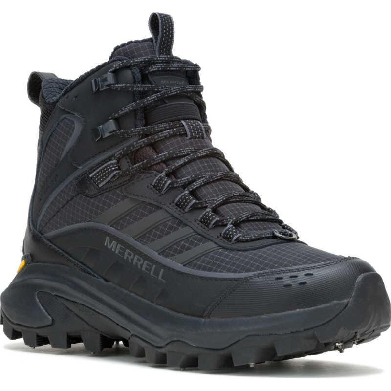 Merrell Women's Moab Speed 2 Thermo Mid Waterproof Spk Triple Black Merrell Women's Moab Speed 2 Thermo Mid Waterproof Spk Triple Black