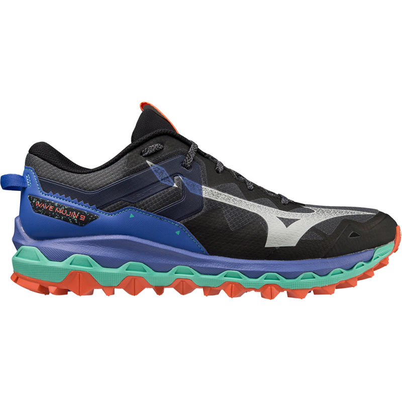 Mizuno Men's Wave Mujin 9 Iron Gate/Nimbus Cloud/Amparo Blue Mizuno Men's Wave Mujin 9 Iron Gate/Nimbus Cloud/Amparo Blue