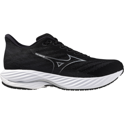 Mizuno Men's Wave Rider 28 Black/Silver/Ebony
