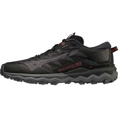 Mizuno Women's Wave Daichi 7 Gore-Tex Black/Iron Gate/Garnet Rose