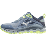 Mizuno Women's Wave Mujin 8 Troposphere/White/Neo Lime