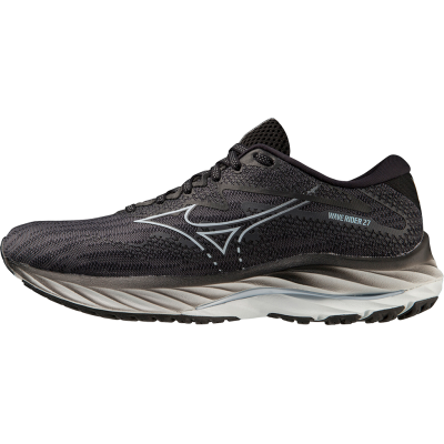 Mizuno Women's Wave Rider 27 Ebony/Snowcrest/Black