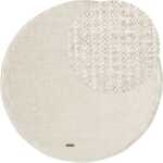 Molly Offwhite Rund 200 cm Ullmatta
