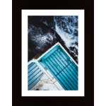 Most Famous Ocean Pool In Australia Poster