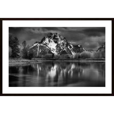 Mountain Reflection Poster