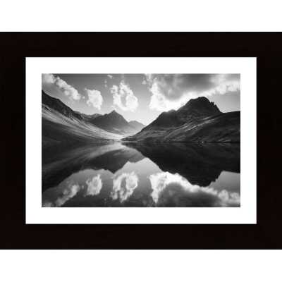 Mountain Reflection Poster