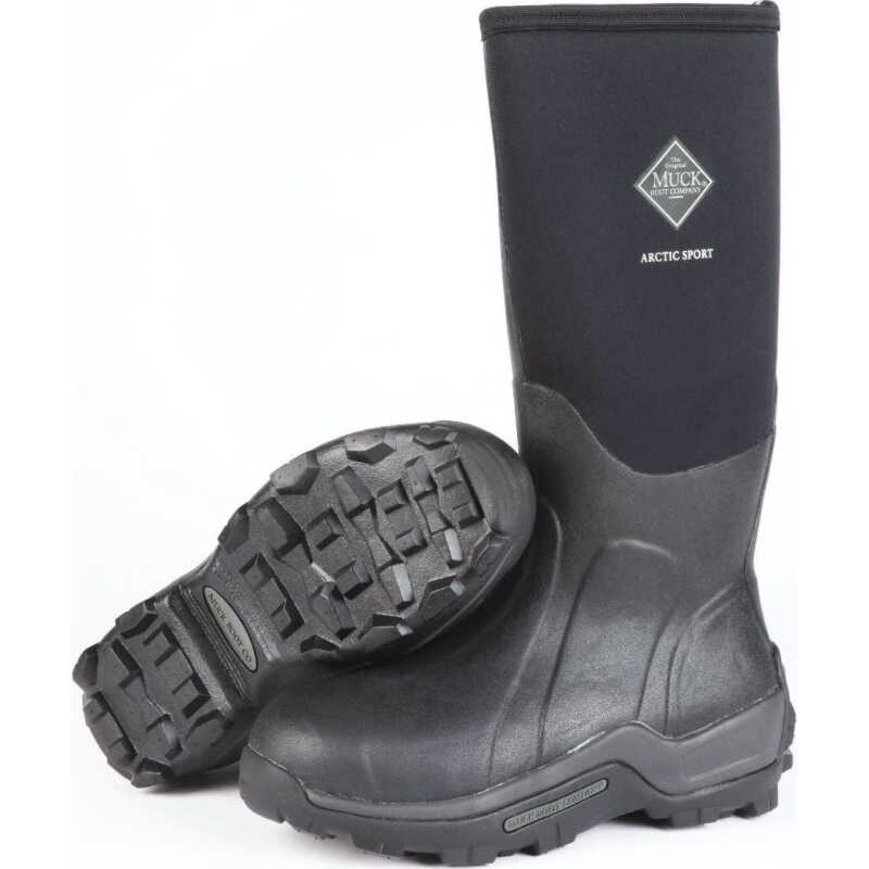Muck Boot Men's Muck Arctic Sport Grip High Black Muck Boot Men's Muck Arctic Sport Grip High Black