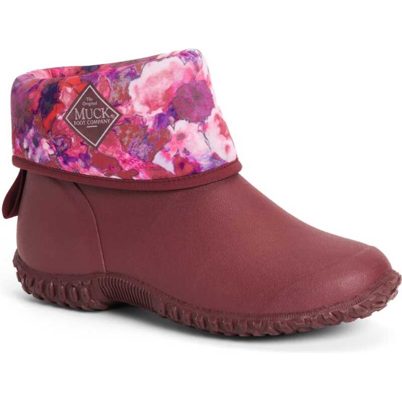 Muck Boot Women's Muckster II Mid Red/Blossom Muck Boot Women's Muckster II Mid Red/Blossom