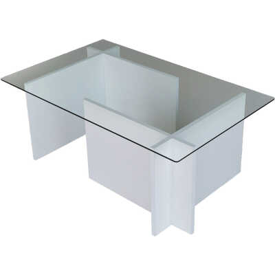 NORDVÄRK Escape soffbord, vitt