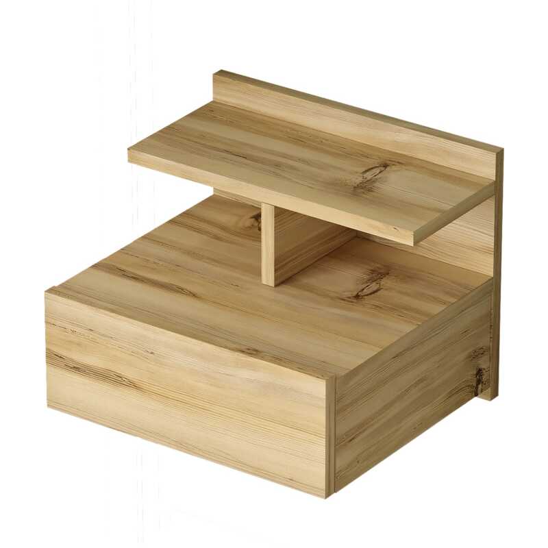 NORDVÄRK LV28 Nattduksbord, Ek NORDVÄRK LV28 Nattduksbord, Ek