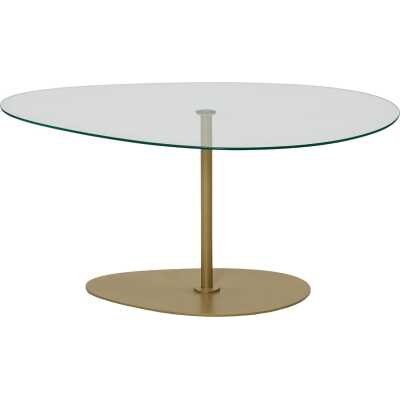 NORDVÄRK Porto soffbord, transparent Guld