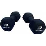 Neoprenhantlar 2x3kg Master Fitness