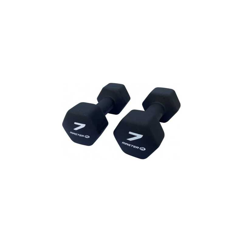 Neoprenhantlar 2x7kg Master Fitness