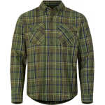 Nordic Hawk Vartorp LS Flannel Shirt Men Deep Depths