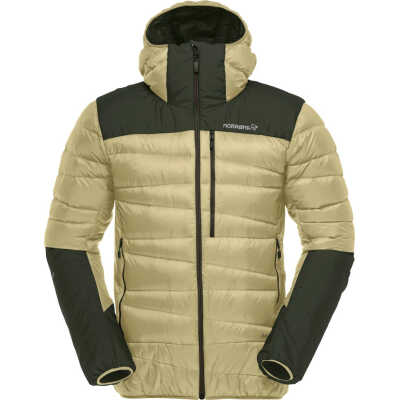 Norr⌀na Men's Falketind Down750 Hood Sage Green