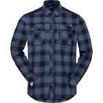 Norr⌀na Men's Femund Flannel Shirt Navy Blazer