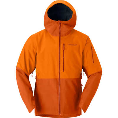 Norr⌀na Men's Lofoten GORE-TEX Jacket Gold Flame