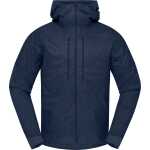 Norr⌀na Men's Lyngen Aero80 Insulated Zip Hood Indigo Night