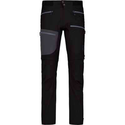 Norr⌀na Men's Trollveggen Flex1 Zip-Off Pants Caviar