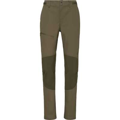 Norr⌀na Women's Femund Mid Cotton Pants Olive Night