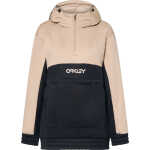 Oakley Women's Tnp Nose Grab Softshell Hoodie Humus/blackout