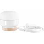 Ohm Table 140/135 Vit Matt Opal IP20 GX53 7W 2m Vit tygkabel med dimmer