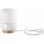 Ohm Table 140/190 Vit Matt Opal IP20 E27 40W 2m Vit tygkabel med dimmer