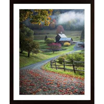 Old Farm Road Poster
