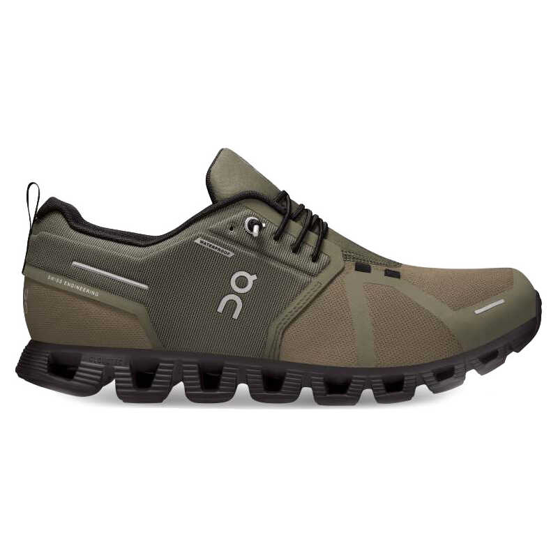 On Men's Cloud 5 Waterproof Olive/Black