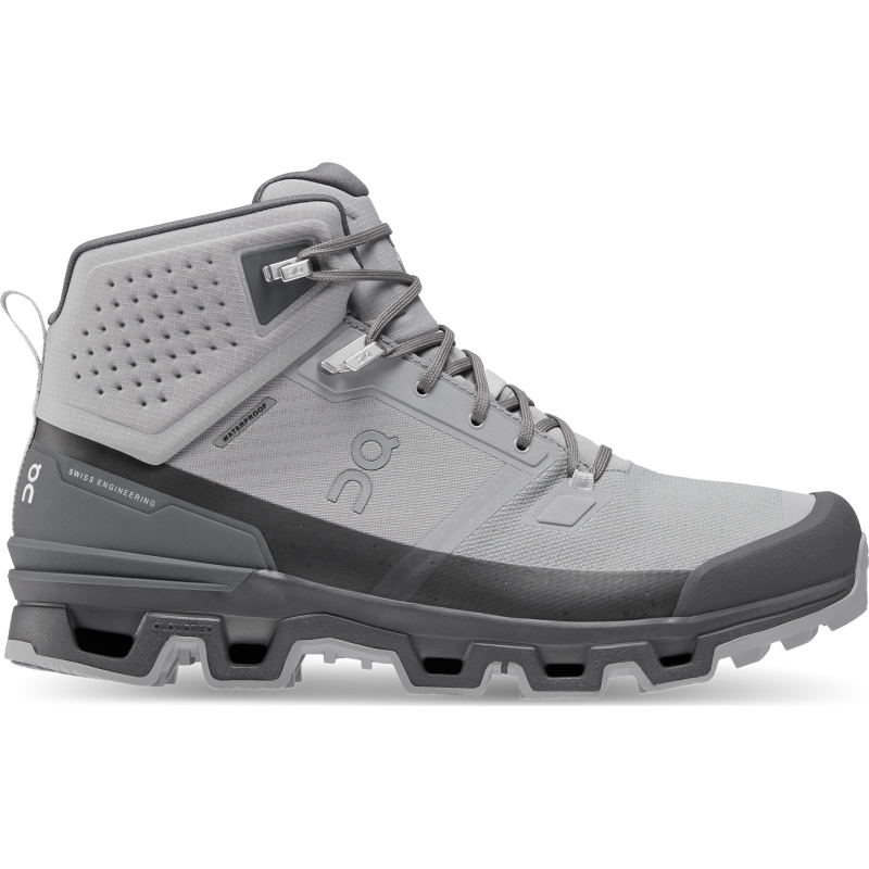 On Men's Cloudrock 2 Waterproof Alloy/Eclipse