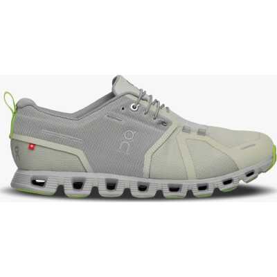 On Women's Cloud 5 Waterproof Chalk-ice