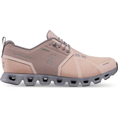 On Women's Cloud 5 Waterproof Rose/Fossil