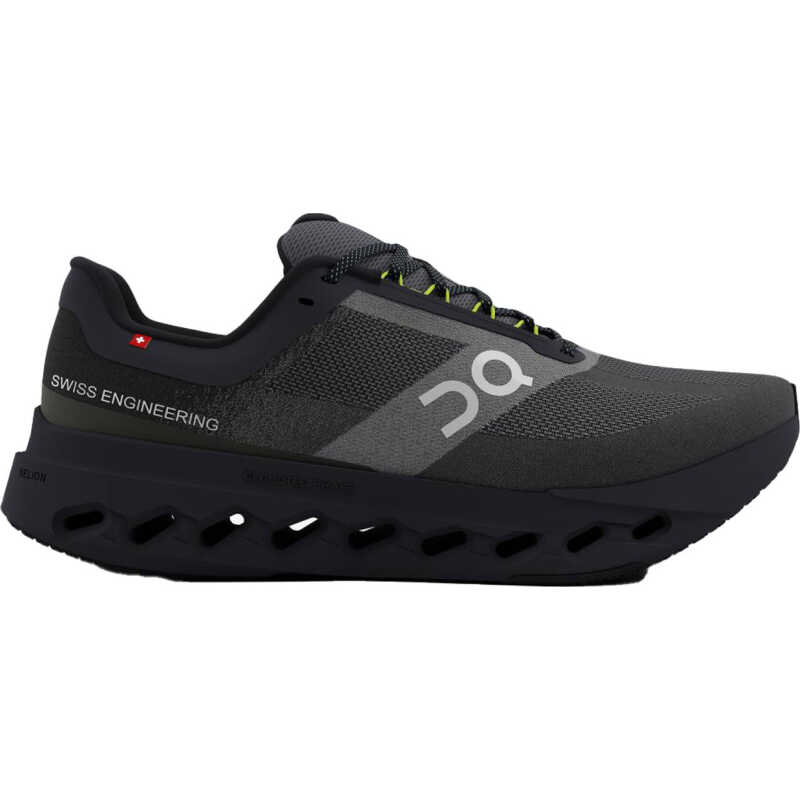 On Women's Cloudsurfer Next Black/Iron On Women's Cloudsurfer Next Black/Iron