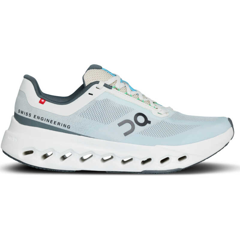 On Women's Cloudsurfer Next Wide Niagara/White