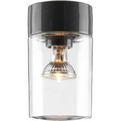 Opus 120/200 Klarglas Grå IP54 Rak E27 60W