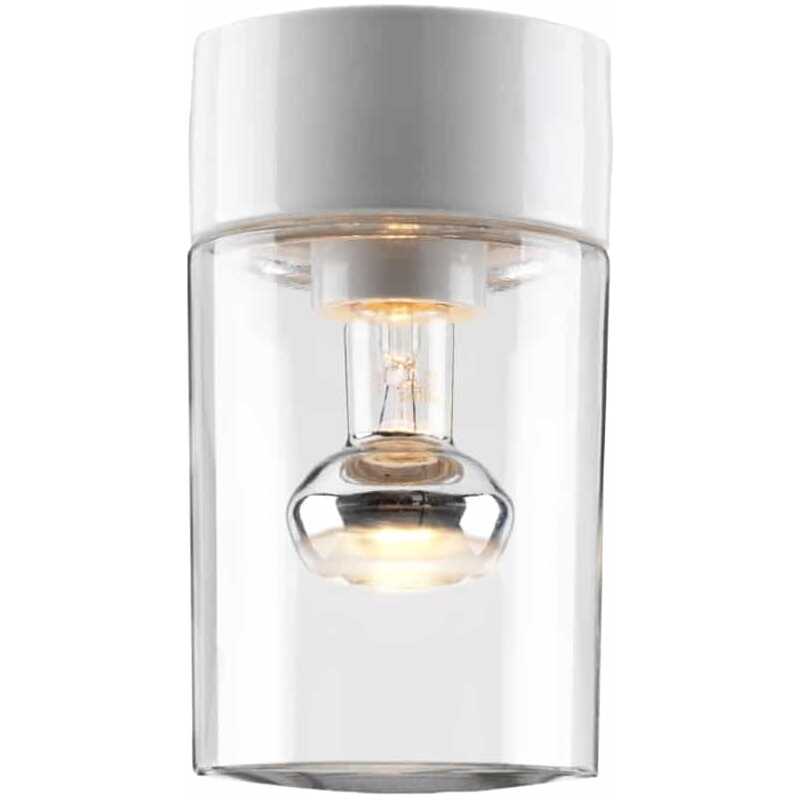 Opus 120/200 Klarglas Vit IP54 Rak E27 60W Opus 120/200 Klarglas Vit IP54 Rak E27 60W