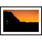 Orange Horizon Poster