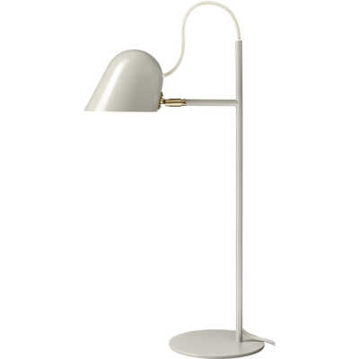 Örsjö Streck Bordslampa Varmgrå/mässing