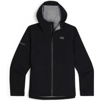 Outdoor Research Men's Stratoburst Stretch Rain Jacket Black