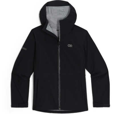 Outdoor Research Women's Stratoburst Stretch Rain Jacket Black