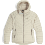 Outdoor Research Women's Transcendent Down Hoodie Oyster