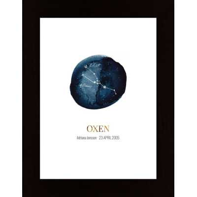 Oxen (Egen Text) Poster
