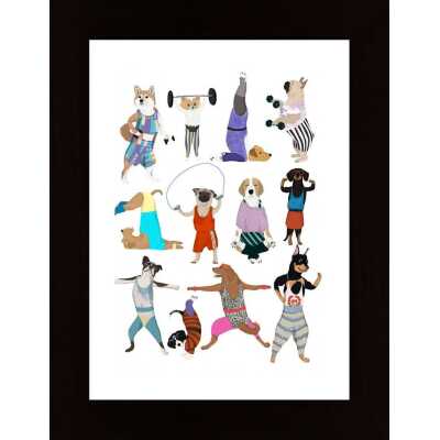 P Dog Sport Poster