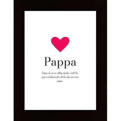 Pappa Du Är En Riktig Styrka I Mitt Liv Poster