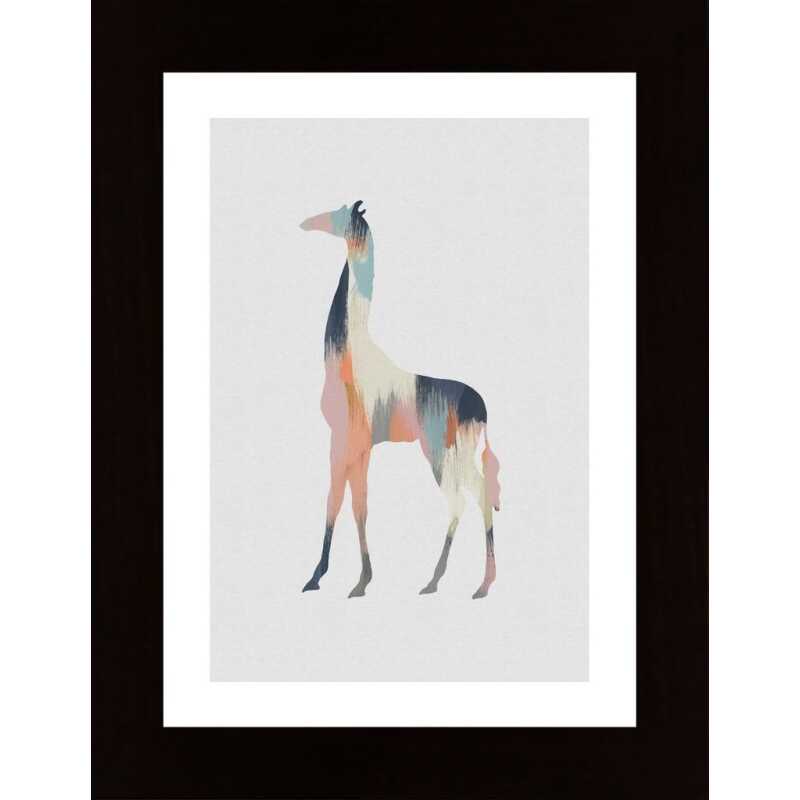 Pastel Giraffe Poster