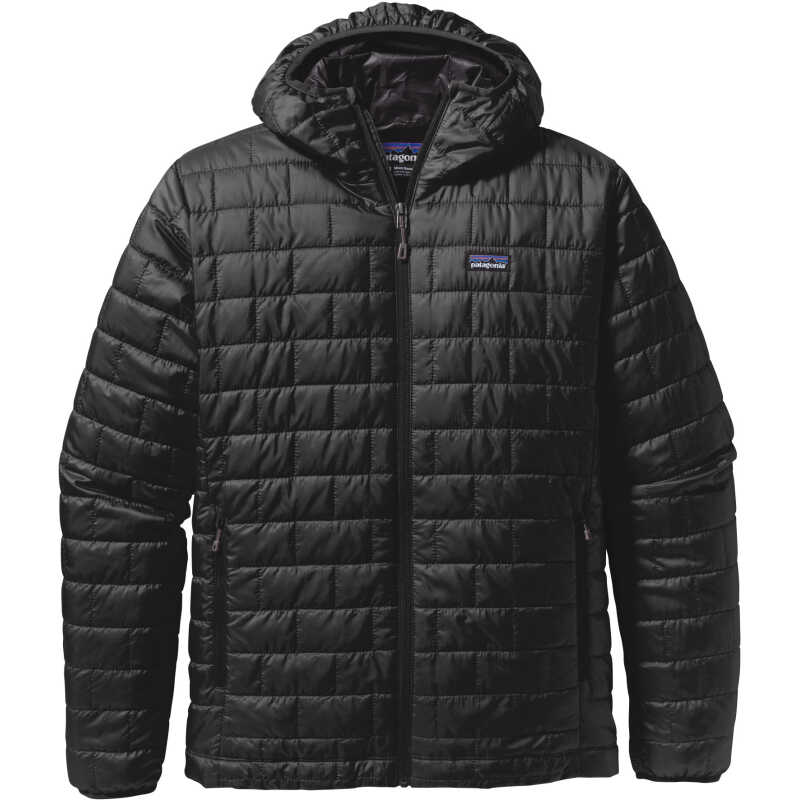 Patagonia Men's Nano Puff Hoody Black Patagonia Men's Nano Puff Hoody Black