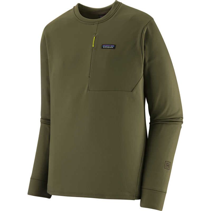 Patagonia Men's R1 Thermal Crew Pine Needle Green Patagonia Men's R1 Thermal Crew Pine Needle Green
