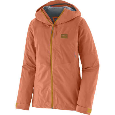 Patagonia Women's Boulder Fork Rain Jacket Sienna Clay