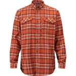Pinewood Men's Abisko Hiking Flanell Shirt Burned Orange
